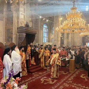 Посрещане мощите на св. вмчк Георги Победоносец в гр. Бургас